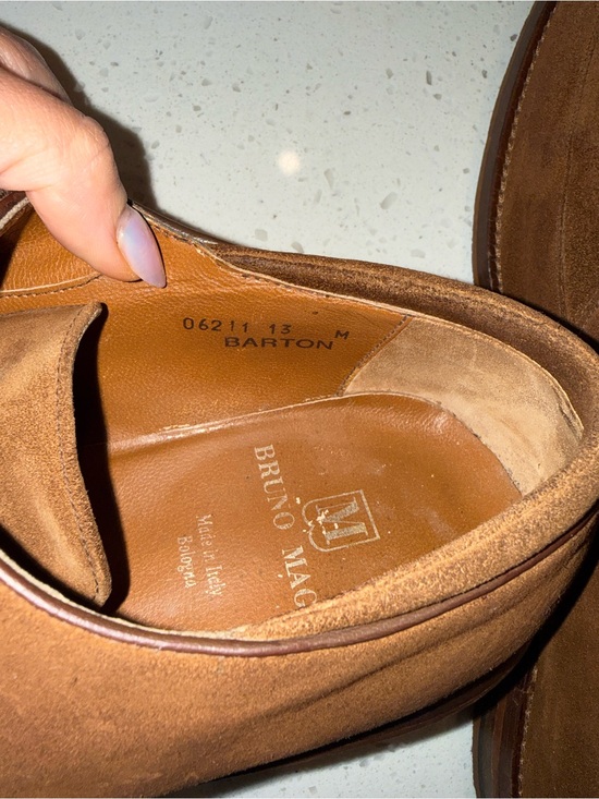 Bruno Magli Brown Suede Chukka Boots